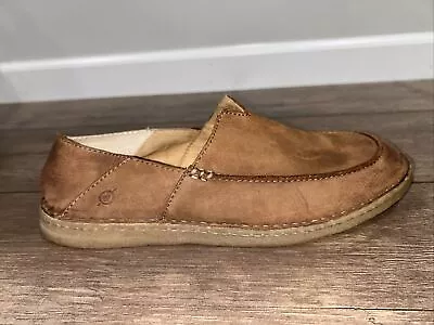 Born Slip On Mens 10.5 M Brown Leather Casual Loafer Shoes • $21