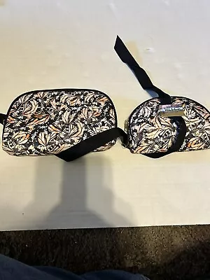 Nicole Miller New York Floral Multicolored Cosmetic Bags (trio) NWT V2 • $12