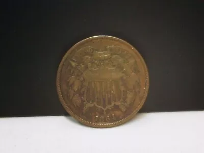 1864 Two Cent Coin • $9.99