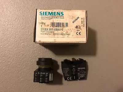 New In Box Siemens Push Button 3sb3 201-0ba11 • $28