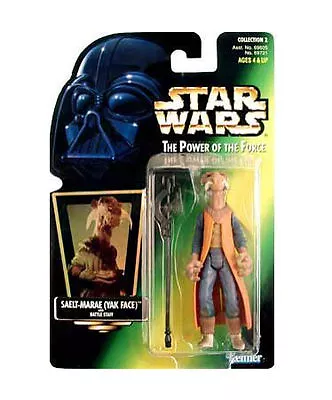 Kenner Saelt-Marae Yak Face With Battle Staff Action Figure • $5