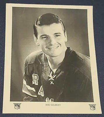 Vintage - Rod Gilbert - New York Rangers - Nhl - Photo - Original • $14.54