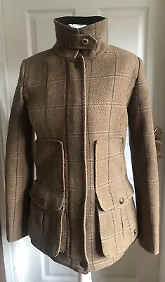 £59.95 • Buy Joules Fieldcoat Harkwth Tweed - Tan Brown  - Size 10