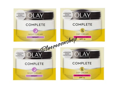 $70.99 • Buy Set Olay Complete Care 2 X Day Cream & 2 X Night Cream 50 Ml Each SPF15