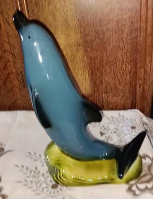 Vintage Rare Eastgate Pottery Withernsea Large Dolphin • £10