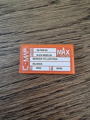 C-MAP MAX C-CARD Marine CHARTS BERGEN TO LOFOTEN EN-M003 - Raymarine Furuno • $189.05