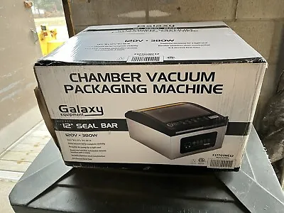 $355 • Buy Galaxy GVMC12 Chamber Vacuum Packing Machine With 12” Seal Bar New In Box