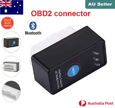Autohil OBD2 Bluetooth Scan Tool Car OBD Scanner Engine Auto Code Reader ELM327 • $19.99