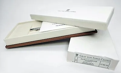 Graf Von Faber-Castell Platinum-Plated Classic Slim Pocket 0.7mm Pencil #138010 • $125