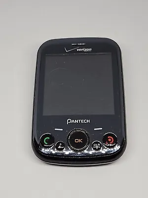 Pantech Jest TXT8040VW - (Verizon) Rare Slider Phone - BLACK - FOR PARTS - READ • $9.59