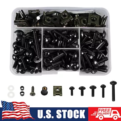 177PCS Fit For Yamaha Motorcycle M6 M5 Complete Fairing Bolts Kit Screws Nut Set • $22.07