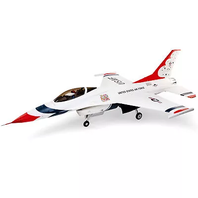 E-flite RC Airplane F-16 Thunderbirds 80mm EDF BNF Basic   With AS3X And Safe • $599.99