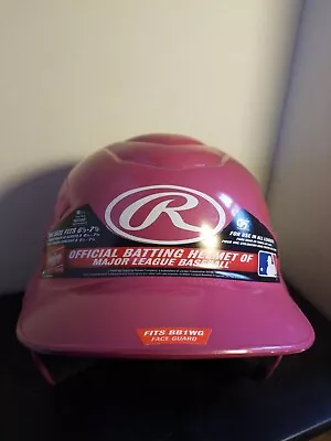 Rawlings Pink Baseball / Softball Batting Helmet 6 1/2 To 7 1/2 • $12