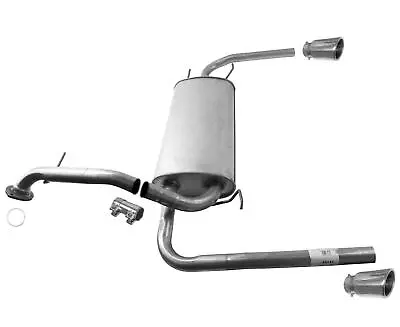 Rear Muffler Assembly Fits 2010-2013 Mazda 3 GT & S Sedan 2.5L REF L52040100B • $270