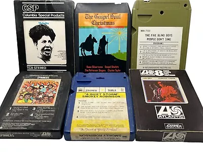 Collection Of 6 Eight-Track Tapes • $19.95