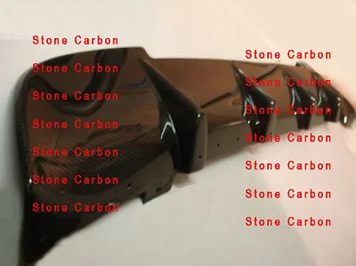 Carbon Fiber Rear Diffuser Lip Spoiler For Mitsubishi Lancer EVO 9 IX JDM Only • $230.30