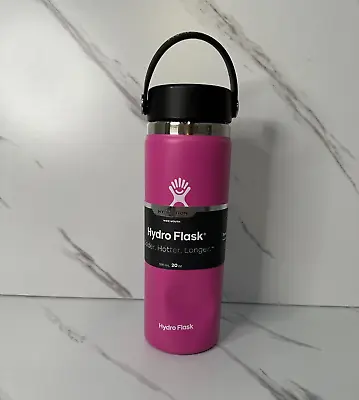 Hydro Flask Stainless Steel Wide Mouth Bottle 20 Oz Carnation • $10