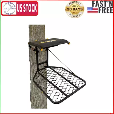 Muddy The Boss Wide Stance Hang On 1 Person Deer Hunting Tree Stand Platform • $75.89