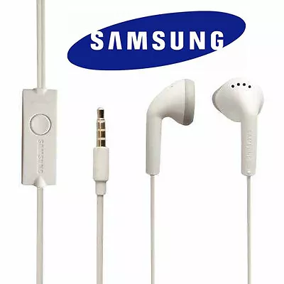 Genuine Samsung Galaxy S5 S4 S3 S2 Headphone Earphone Handsfree Headset EHS61 • £9.94