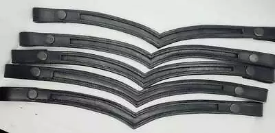 $56.73 • Buy Lot 5x1 Empty Channel Browband With Snaps - V-shape Shape Band Beading