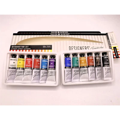 £33 • Buy Daler Rowney Aquafine Introduction Gouache Set, 12 X 15ml