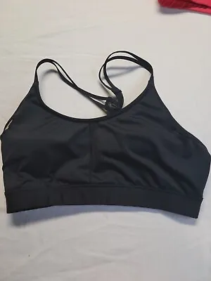 C9 Champion Sports Bra Women’s Black NO Tag Criss Cross Breathable Back Straps • $9.99