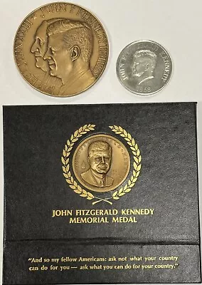 United States John F. Kennedy Medals Mixed Lot Of 3 • $9.99