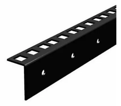 PAIR 8U Full Hole Rack Strip With Square Holes 2mm/0.08  R0863/2MM-08 Penn Elcom • £13.50