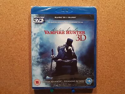 Abraham Lincoln : Vampire Hunter 3d (blu Ray) 2012 Action Horror 2 Disc Set / N • £5.99