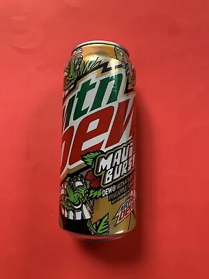 Mountain Dew MAUI BURST Full 16oz Can HTF Gold Tab • $59.95