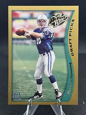 1998 Topps Peyton Manning Action Flats Rookie RC #K5 Colts • $12.99