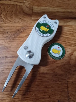 £7.45 • Buy Switchblade  Divot Tool & Augusta Masters Golf Ball Marker Sets