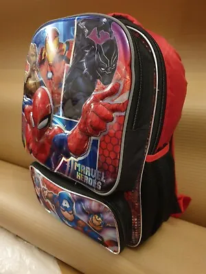 3D Marvel Back Pack Spiderman Groot Captain America Thor Ironman • £24.99