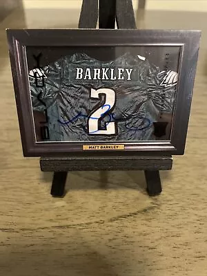 2014 Panini Black Matt Barkley Rookie Auto /49 Eagles Shadow Box Card 🦅 Read • $18