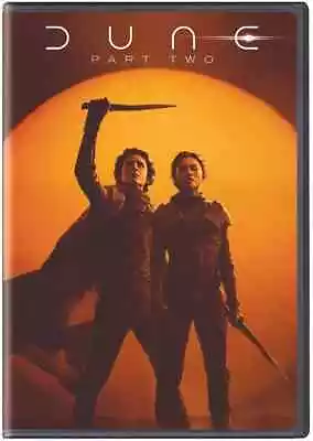 Dune Part Two Part 2  (DVD 2024)  NEW PRE-ORDER SALE SHIPS 5/21 • $14.95