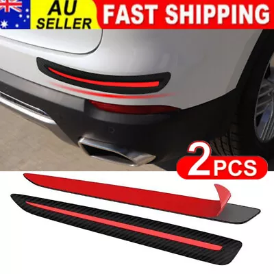 Car Bumper Corner Protector Guard Cover Anti-Scratch Strip Stickers Accessories • $13.99