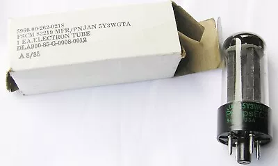 $1 • Buy JAN 5Y3WGTA NOS Vacuum Tube Tested & Guaranteed No Reserve