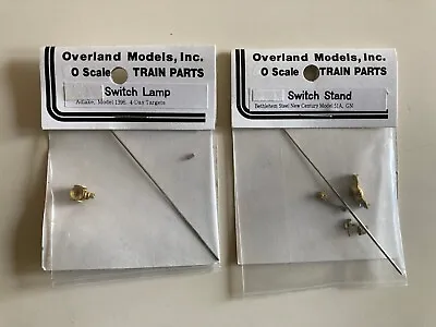 Overland O Scale Brass Switch Stand And Lantern • $19.99