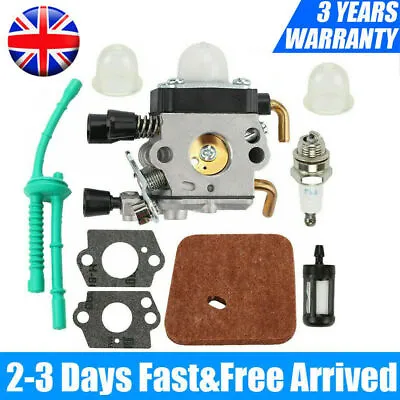 £10.43 • Buy Carburetor Carb Air Filter Kit For Stihl FS45 FS46 FS55 FC55 FS38 HS45 FS74 FS75