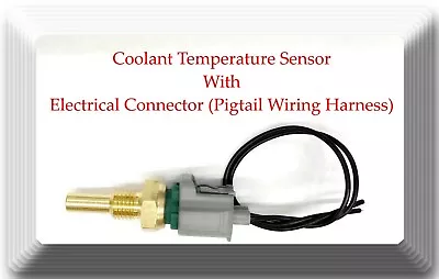 Coolant Temperature Sensor W/Connector Fit:Chevrolet Ford Geo Toyota Lexus Mazda • $12