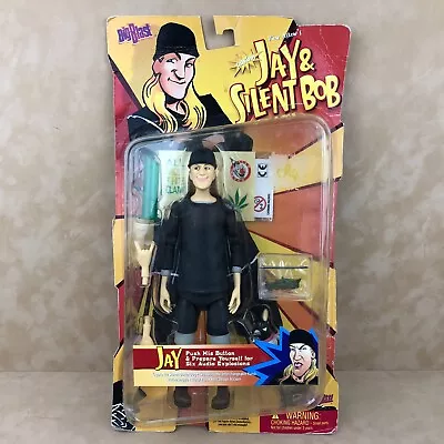 Vintage 1998 Big Blast View Askew's Jay & Silent Bob Talking Jay Action Figure • $22.99