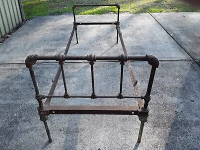 Vintage Iron Bed Frame • $150
