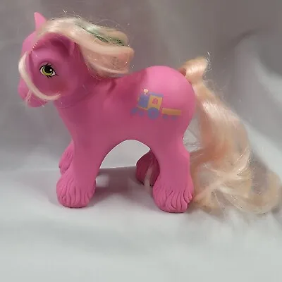 $22.99 • Buy Vintage My Little Pony Big Brother Pony Steamer G1 Train Clydesdale 1987 Year 5