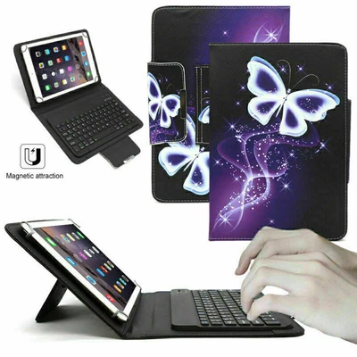$20.99 • Buy For Amazon Kindle 2019 7.0 Inch Android Tablet Keyboard Leather Stand Case Cover