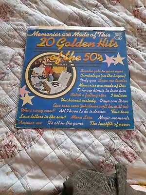 Memories Are Made Of This Vinyl 20 Golden Hit Of The 50s 1974 • £1.99