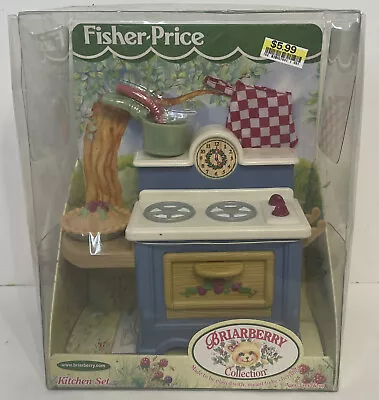 Vintage Briarberry Collection Kitchen Set 1999 Fisher Price Never Played With • $40