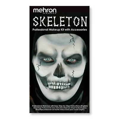 Mehron Skeleton Character Makeup Kit For SFX/Halloween/Cosplay • $19.95