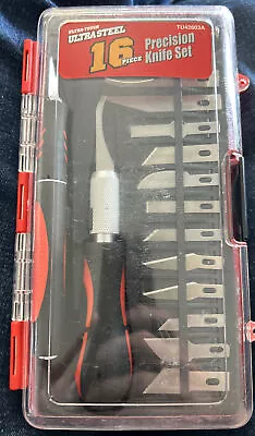 $14.99 • Buy Arts Crafts Molding Precision Cutting Knife Blades Set With Tweezer X-Acto Style