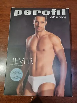 PEROFIL 4-EVER SUEZ - Size XL / 6 - WHITE - SALE!! Briefs / Pants / Y-Fronts • £9