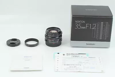 [ Top MINT In Box ] Voigtlander 35mm F1.2 Nokton For Fujifilm Fuji X Mount JAPAN • $489.99